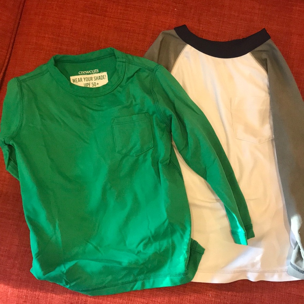 3 rashguards size 2T